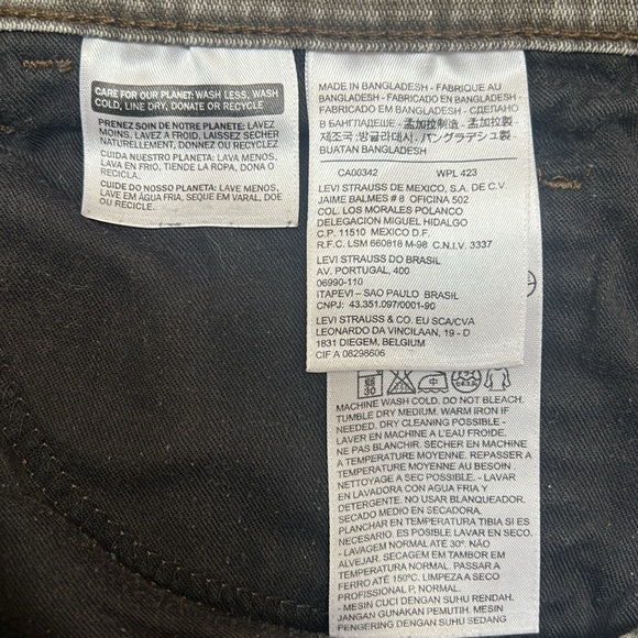 **GUY’S LEVI’S 511~LIGHT GRAY~W31 X L32 - Picture 6 of 6